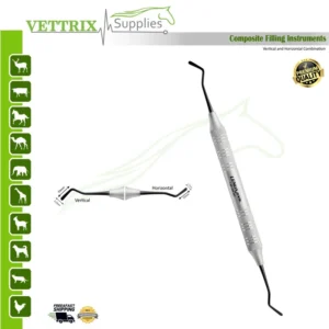 Dental Composite Filling Vertical and Horizontal Instruments