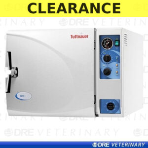Tuttnauer 3870M Large Capacity Manual Veterinary Autoclave