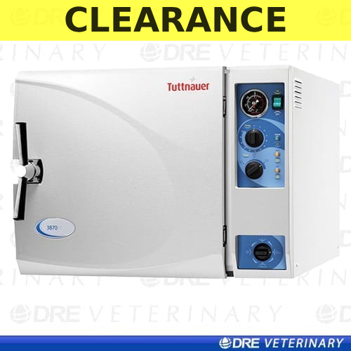 Tuttnauer 3870M Large Capacity Manual Veterinary Autoclave