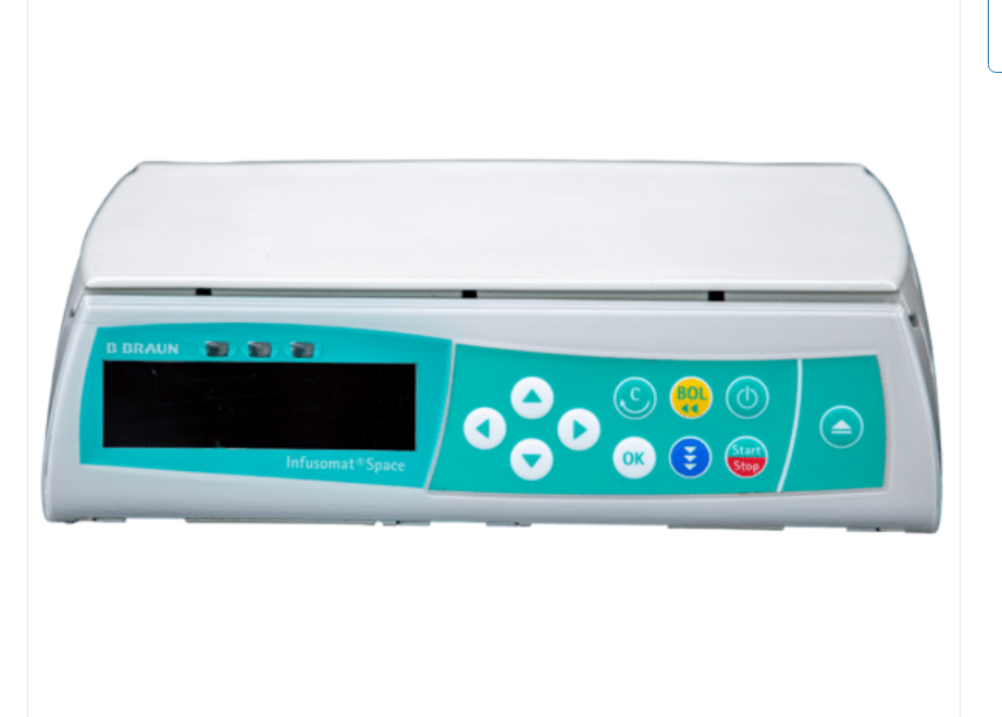 B Braun Infusomat Space Volumetric Infusion Pump (Refurbished) 1 B Braun Infusomat Space Volumetric Infusion Pump (Refurbished)